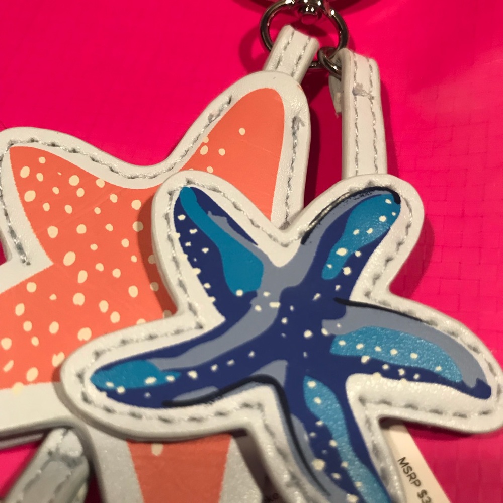 New, Vera Bradley Starfish key chain❤️ - Picture 3 of 7